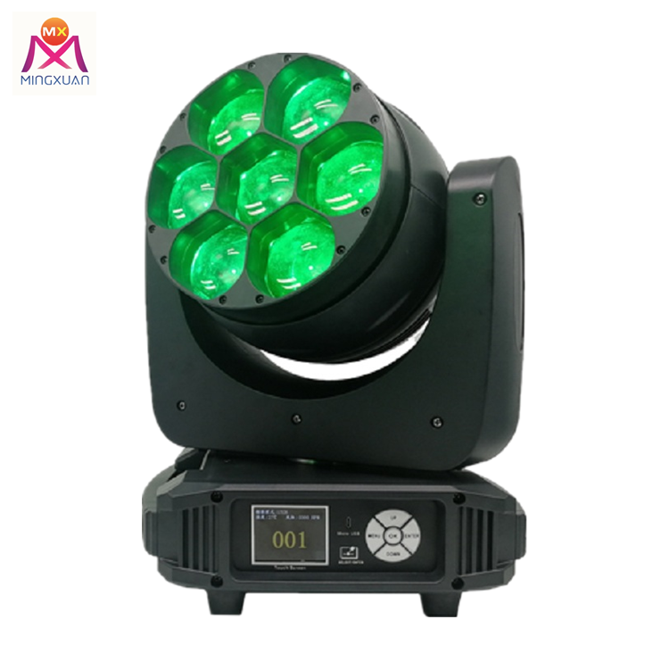 7x40W 4IN1 ZOOM LED Moving Head Light