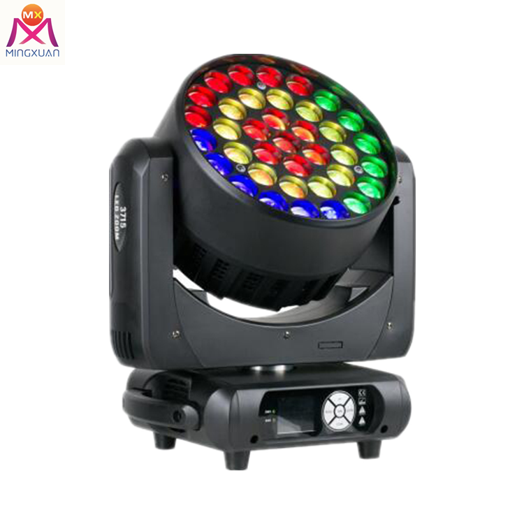 37x15W 4IN1 ZOOM LED Wash Moving Head Light_Guangzhou Mingxuan Stage