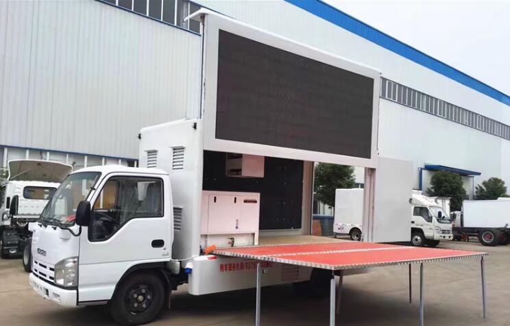 LED screen truck mobile Advertising Mobile Stage Show Truck