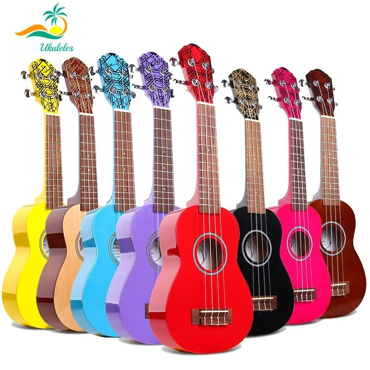 Ukulele Kids Guitar Colorful Uke 21inch